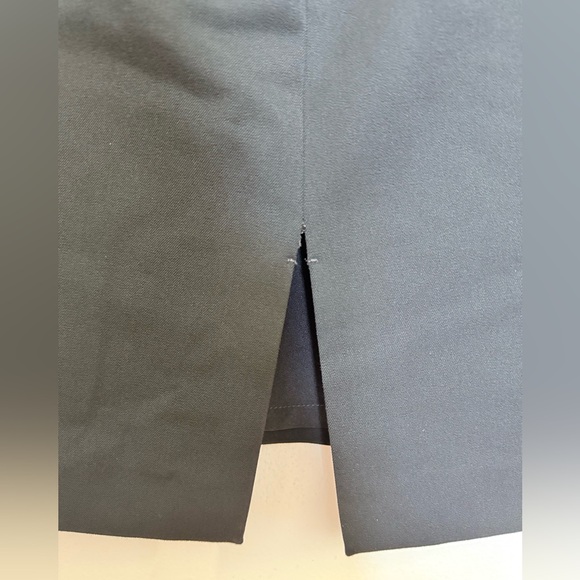 Express Black Pencil Skirt with Gold Button Accents Size‎ 2 - Has Flaws - Picture 6 of 8